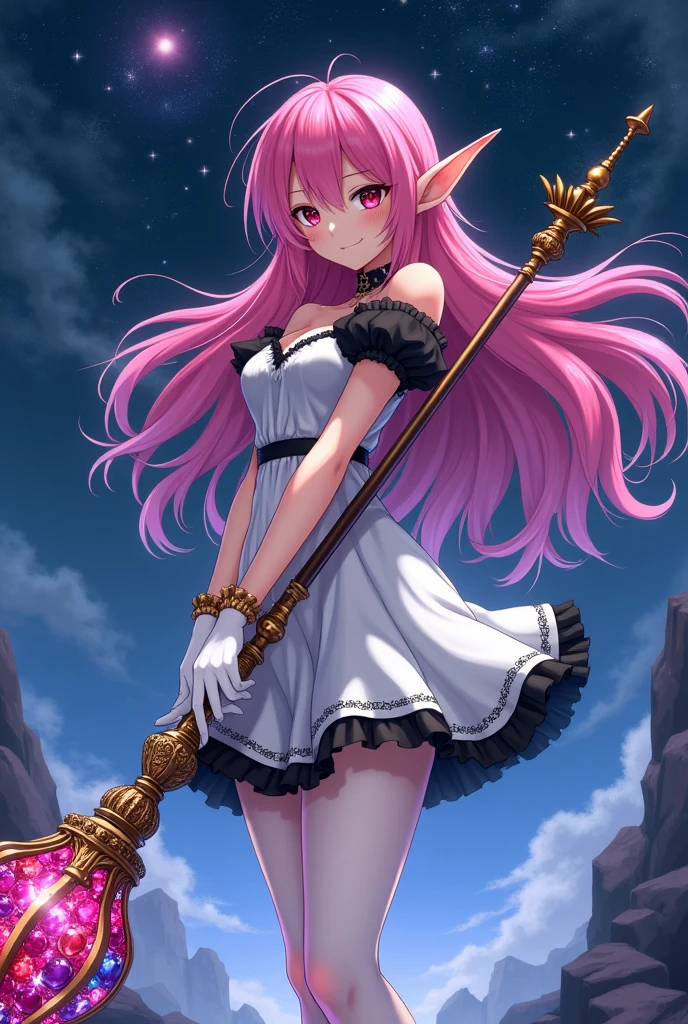 a (highly detailed) illustration of cute smug pink haired pale girl with curved horns wearing oversized pink hoodie, (full body), elegant, (blurred background), highly detailed, centered, (daylight), character design, cushart krenz, concept art, smooth, sharp focus, league of legends, realistic.