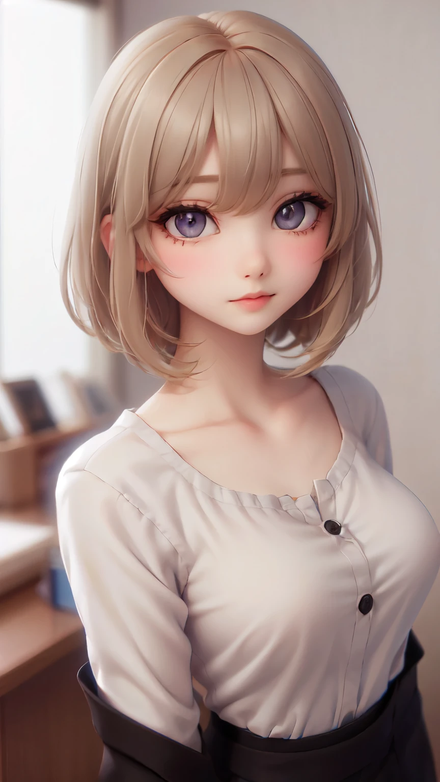 ((sfw: 1.4)), ((detailed face,  professional photography)), ((sfw, office lady, suit, extra short hair, sidelocks-hair, 1 Girl)), Ultra High Resolution, (Realistic: 1.4), RAW Photo, Best Quality, (Photorealistic Stick), Focus, Soft Light, (()), ((Japanese)), (( (young face))), (surface), (depth of field), masterpiece, (realistic), woman, bangs, ((1 girl))
