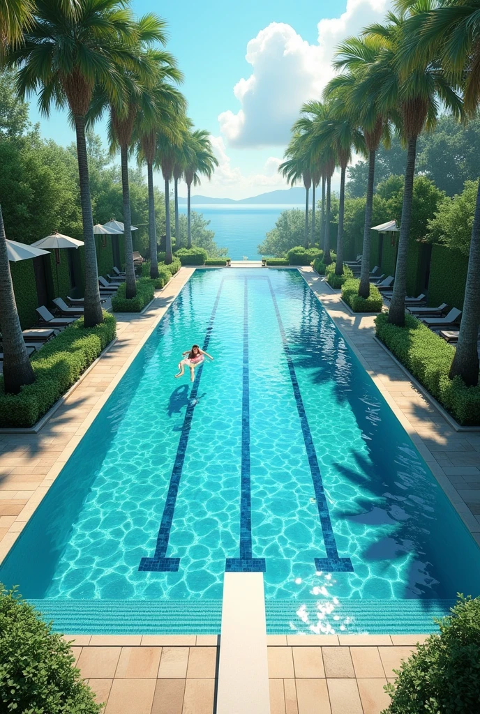 Swimming pools worth 1234 million reais