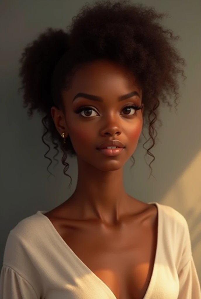 photo of Lupita Nyong, RAW, beautiful woman, ((portrait)), ((detailed face:1.2)), ((detailed facial feature, detailed dark skin, clear skin), (perfect proportioned body), (((NSFW))) (high detailed city environment, apartment balcony), (realistic photo, best quality, detailed), (8k wallpaper), (cinematic lighting, dramatic lighting) (sharp focus, intricate)