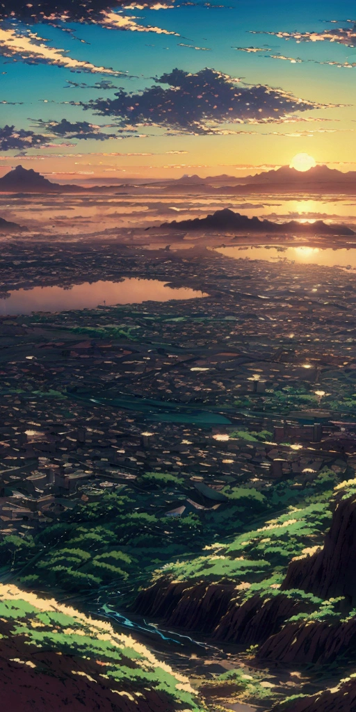 masterpiece, best quality, ultra-detailed, high resolution,High quality, high definition images, full HD, 8k,(anime style:1.3), Beautiful views、Mysterious Landscape