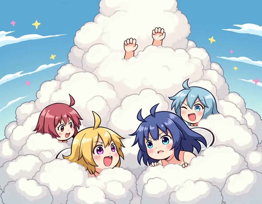 Naked children