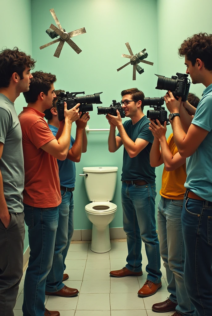 Behind the scenes of the porn film set and crew