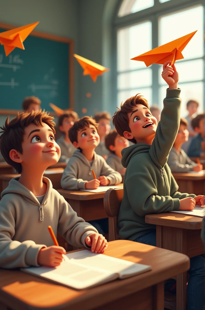  school Boy wearing  smelly white socks waving it to thr classmate causing the classmate to gag