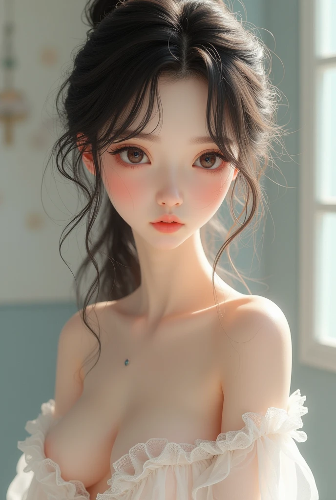 girl、I really like it、(masterpiece, Highest quality, Very detailed, Detailed face, 8K)、((((Seduce:1.2))))、Swimwear、whole body