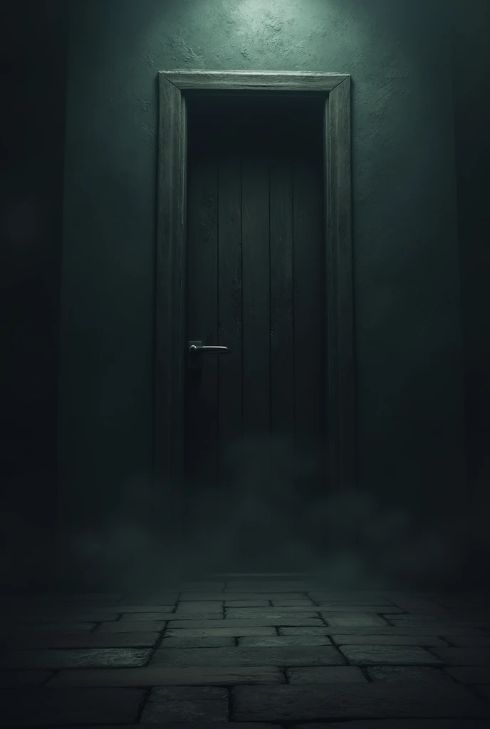 Ominous Door The Locked Door: The small door shut tight with an ominous shadow ...