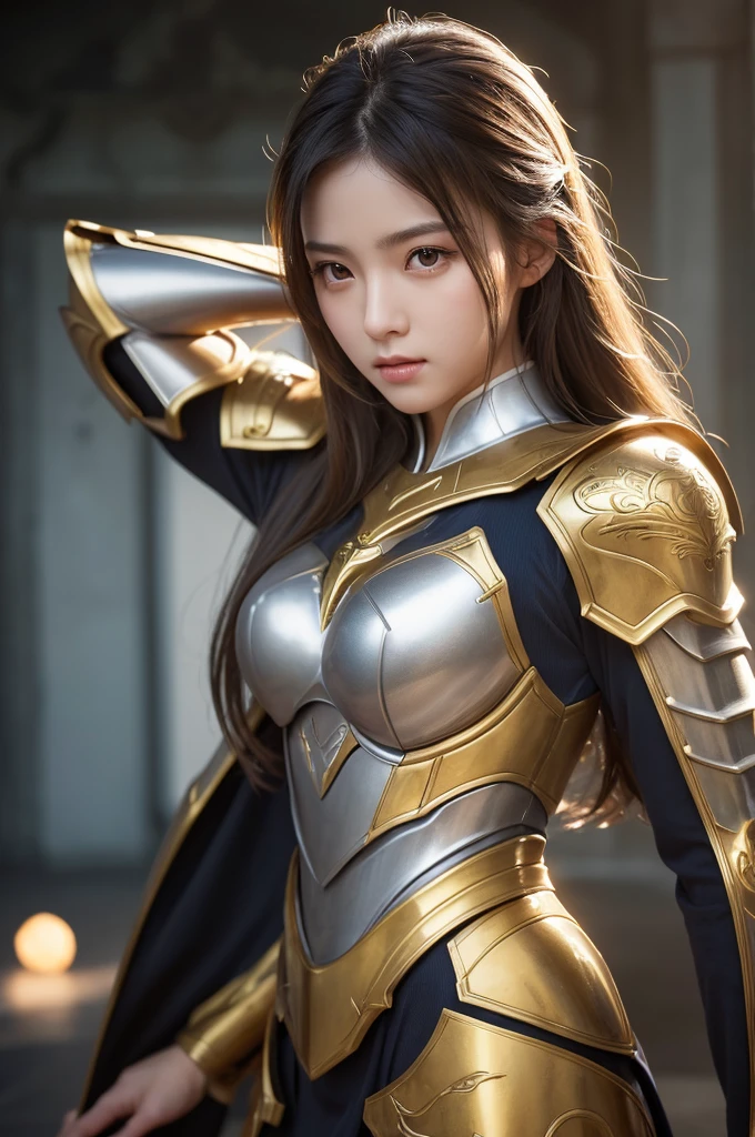 - [ ] photograph,sharp,unique 850 4,koda850k portrait camera,f1.6 lenses,ultra realistic texture,stunning light texture,Cinestil 800 Fashion Mechanics,Beautiful girl with slender abdominal muscles:1.4,six pack abs:1.4,bust botox,((Wearing a light costume with a torn superheroine crotch)) ,(((topless))),((No panties,No bra)), ((Both wrists are tied behind the back,left leg is suspended by the knee))、Wet Niso,(Futuristic sci-fi battle fashion,cyber pads on elbows and knees,cyber long boots,cyber glove:1.1),(restrained),slave,choker,despise,((cry in pain)),((A large prison with sunlight)),dark fantasy,peeling of the ceiling,Slab damage,reinforcing bars between cracks,Realistic material details,extreme detail,Super realistic material,broken wall,((torn costume)),(chained),((highlighted by chains)),((shredded costume,Broken Golden Shield and Battle Spear,long combat boots with golden knee pads,golden shoulder armor and combat gloves,junk items,lively(Bruise,filthy,torn clothes,revealing clothes),brown hair,hair length,torn cloak,torn pantyhose,long legs,metal shackles and fetters,((four chains hanging from the sky)),no pubic hair,I can clearly see my wet crotch,anatomical、(Futuristic sci-fi battle fashion、cracked cyber pads on elbows and kneess、ripped cyber long boots、破れたcyber glove:1.1),(((Four drills that penetrated the ground and protruded 5cm、One drill extends towards the groin)))、chained shackles and fetters,restrained,slave,choker、(Vast prison in the sun)、dark fantasy、peeling of the ceiling、Slab damage、reinforcing bars between cracks、Realistic material details、extreme detail、Super realistic material、broken wall、Swarovski sword and shield at the feet