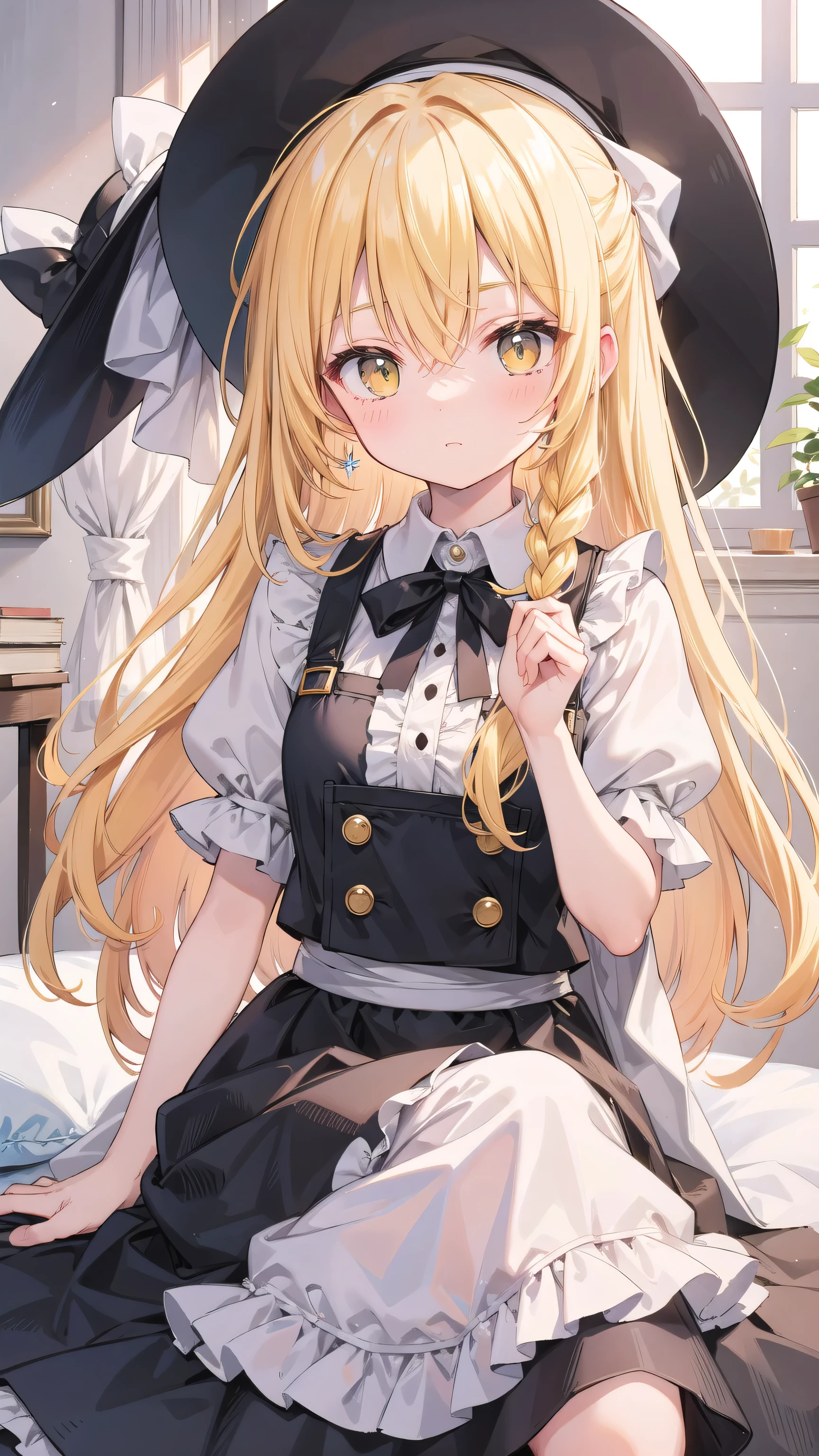 Marisa、Yellow Hair、hat