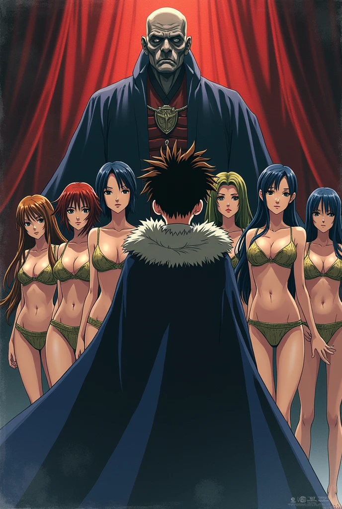 fille 1 erza scarlett, fille 2 lucy heartfilia , NSFW, nu, couvert de sperme dans un lit