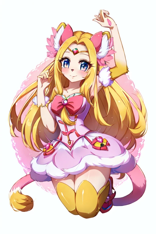 Female furry monkey precure style 