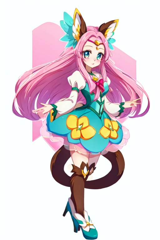 Female furry monkey precure style 