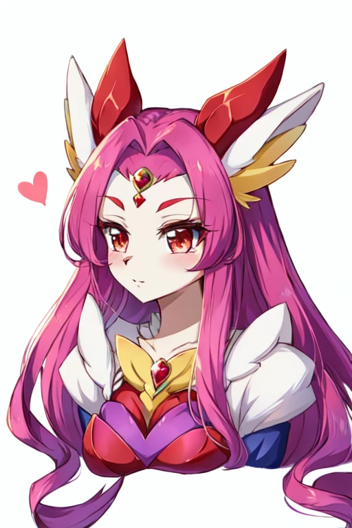 Female furry red dragon precure style 