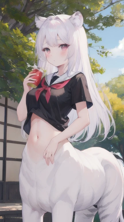 (masterpiece, Highest quality:1.2), One girl, alone,Are standing_Split,
Yuki mandarin orange, Long Hair, without black sleeveless short vest,Pink Skirt,black