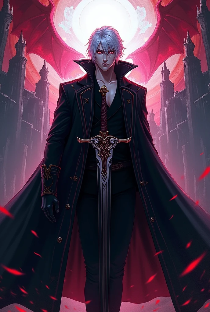 evil ichigo with with bankai in hell with mask