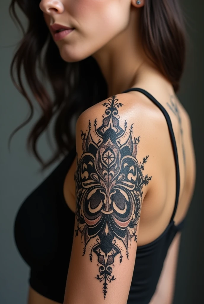 tatuagem de rock heavy metal, Intrinsic, deetailed