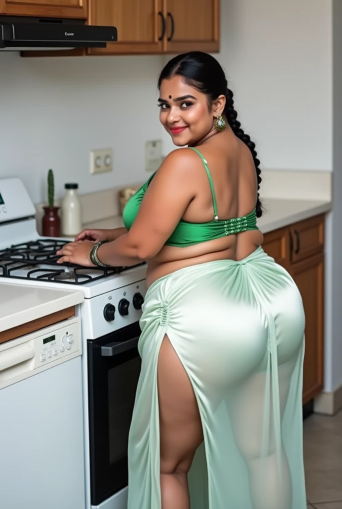 cute 18 year old Indian girl, with braided hairs , sticking their asses up, anuses exposed and creampied ,cum oozing from vagina