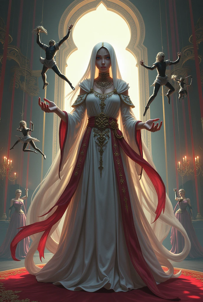 Sixteen Vestal virgins, concept art, 4k