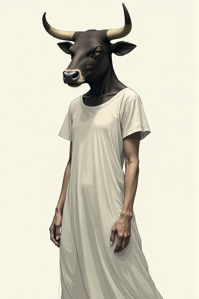 Furry, Anthro, Female, E621, Goat, White Skin, Small curves, Front view, Small ass, Hands behind back, Small breasts, Exposed vagina ejaculating, Simple image background, by bebebebebe, by buta99
