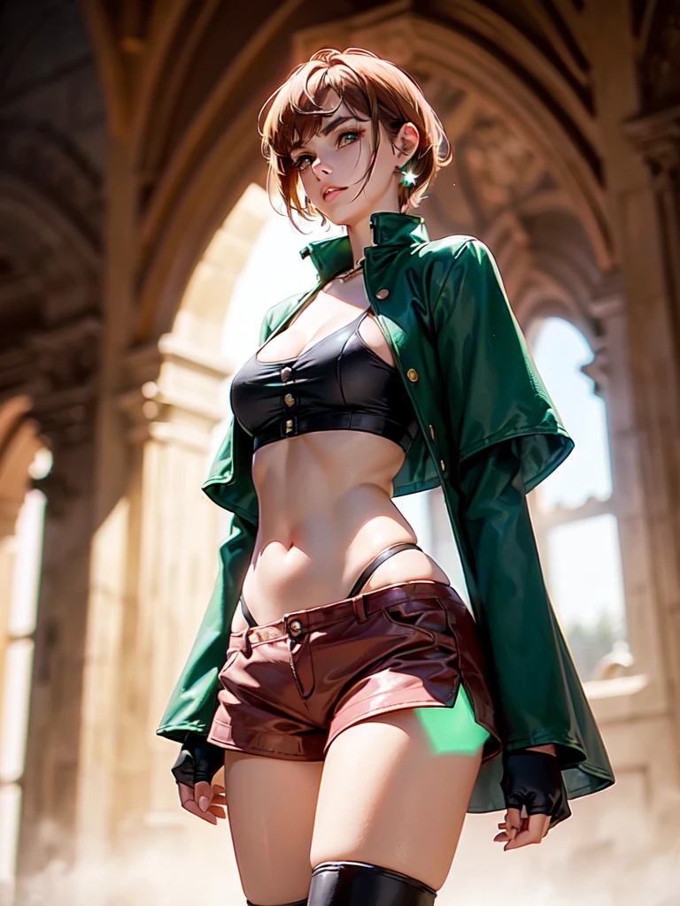 gwen tennyson,rebecca chambers, tracer,marie rose,atelier ryza,pirate outfit,beach,young teenager,green eyes,long scarf,thigh high boots,garter belt, shy smile,striped panties,short hair,orange hair,pirate ship,white striped top,tight gothic mini skirt,wet body,freckles,redhead,pirate corset,pirate jacket,beautiful girl,small breasts,ultra detailed,realistic,pearl earrings,porn,