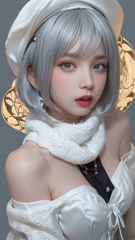 ​masterpiece、8K、32K、top-quality、(A detailed eye)、(A cute Japanese woman、bangss:1.3)、23years old、1 girl in、elegent、(Detailed background depiction、portlate:1.2)、(illuminations:1.5)、Cheerful