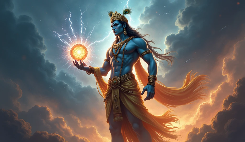 Shree big krishan name's lord, danger background 
