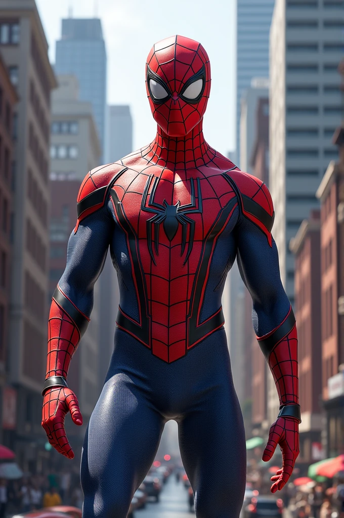 Marvel version of Spider-Man portrait,((Spider silk emanates from the hand:1.3)),(Tom Holland:1.8)full-body portraits,Fighting posture,Vicious eyes,com rosto detalhado,Slightly vicissitudes, Award-winning photo、Bokeh、, surrealism, Cinematic lighting, shadowing, High details, High quality, Award-Awarded,
