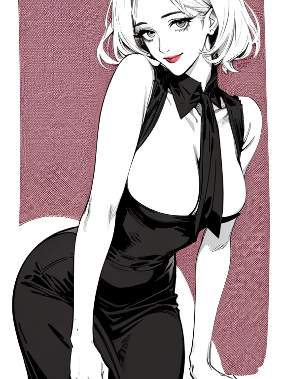 drawing of a woman in a bikini posing for a picture, pinup pose, pinup, girl pinup, pinup body, pinup art, comic pinup style, pinup girl, inspired by Alberto Vargas, pin - up, pin-up, pin up, sexy pudica pose gesture, inspired by Bruce Timm, by Hugh Hughes, pin up girl, pinup model