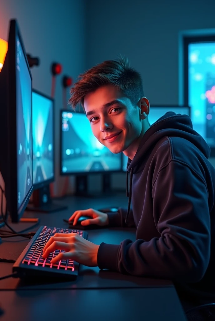 can you draw a boy playing fortnite?