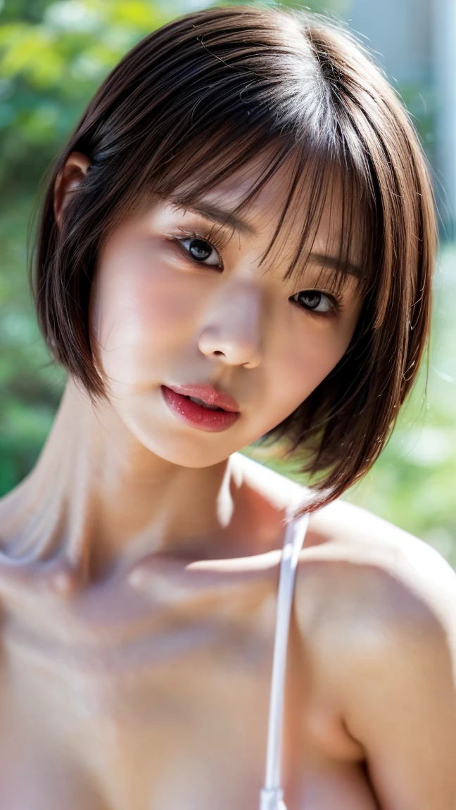 A beautiful young Japanese woman, nude, topless,  (best quality,4k,8k,highres,masterpiece:1.2),ultra-detailed,(realistic,photorealistic,photo-realistic:1.37),extremely detailed eyes and face,longeyelashes,beautiful detailed lips,beautiful detailed eyes,natural lighting,soft lighting,warm color tones,cinematic, (naked:1.6),(nude:1.6), (topless:1.6), (small nipple:1.5)