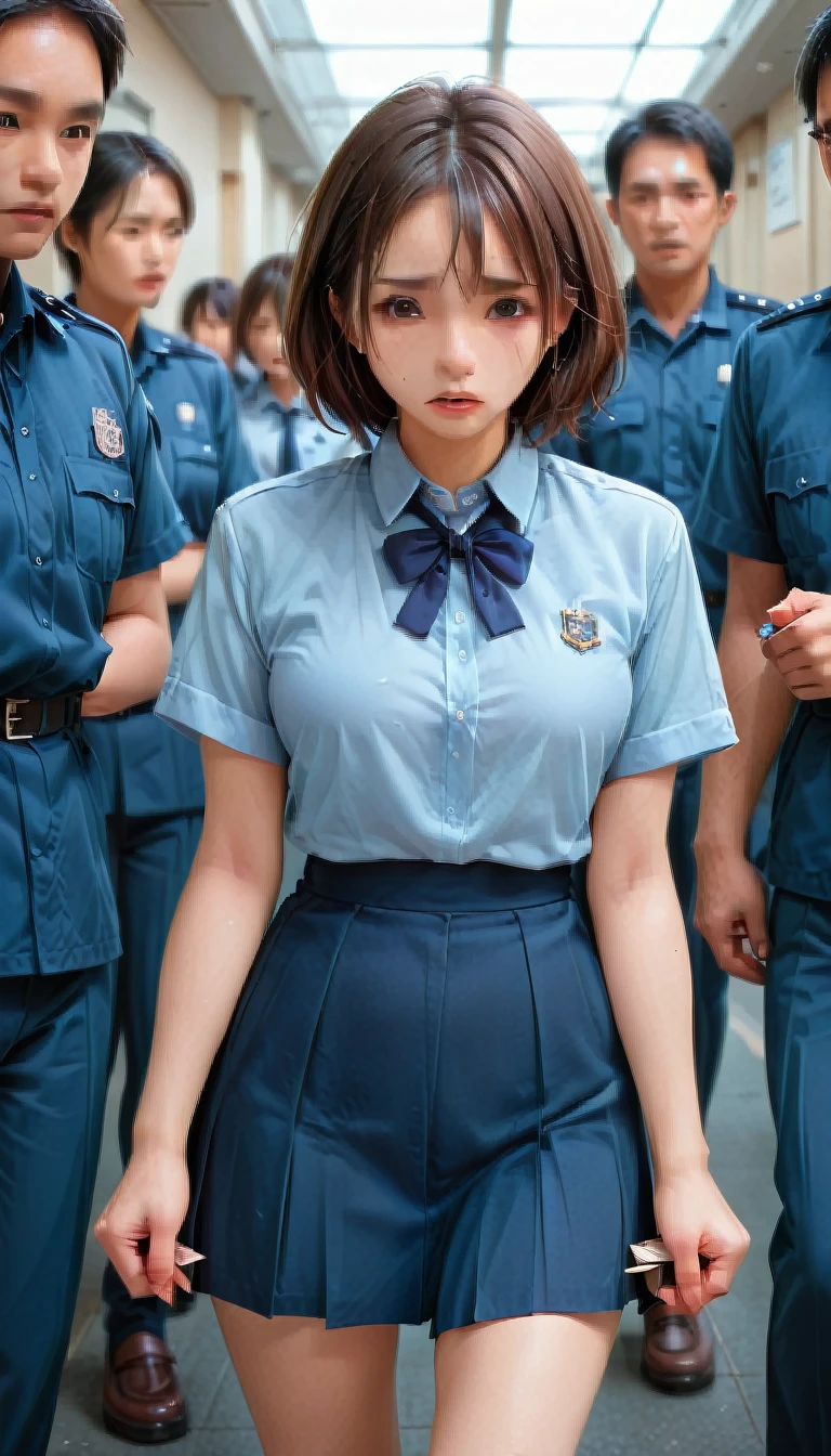 Japanese women,Student Uniform,gang rape,Forcibly,Being held down