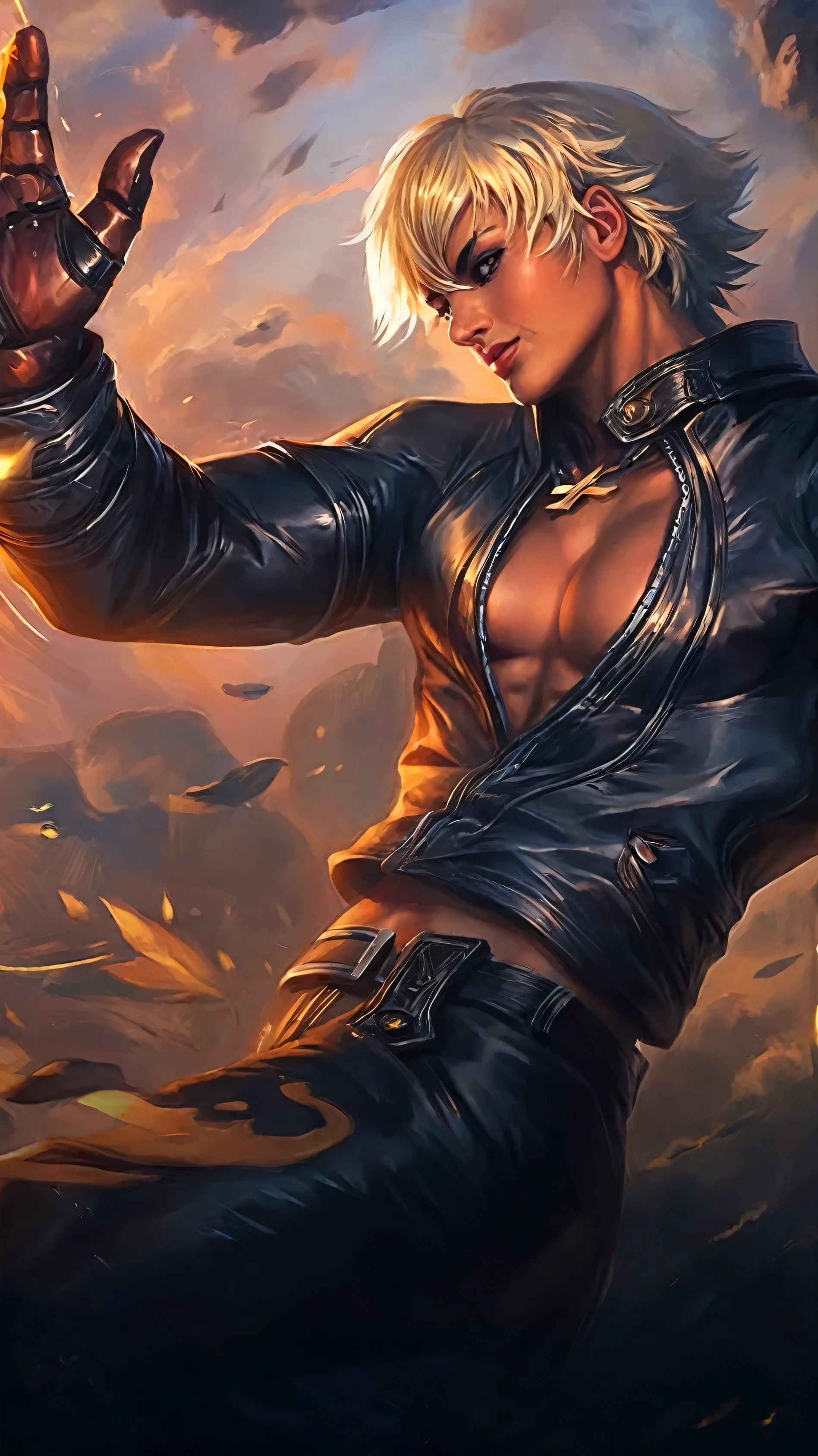 (Masterpiece), (best anatomy), highres, ultra-detailed, dynamic lighting, dynamic colors, best background, xxxtentacion