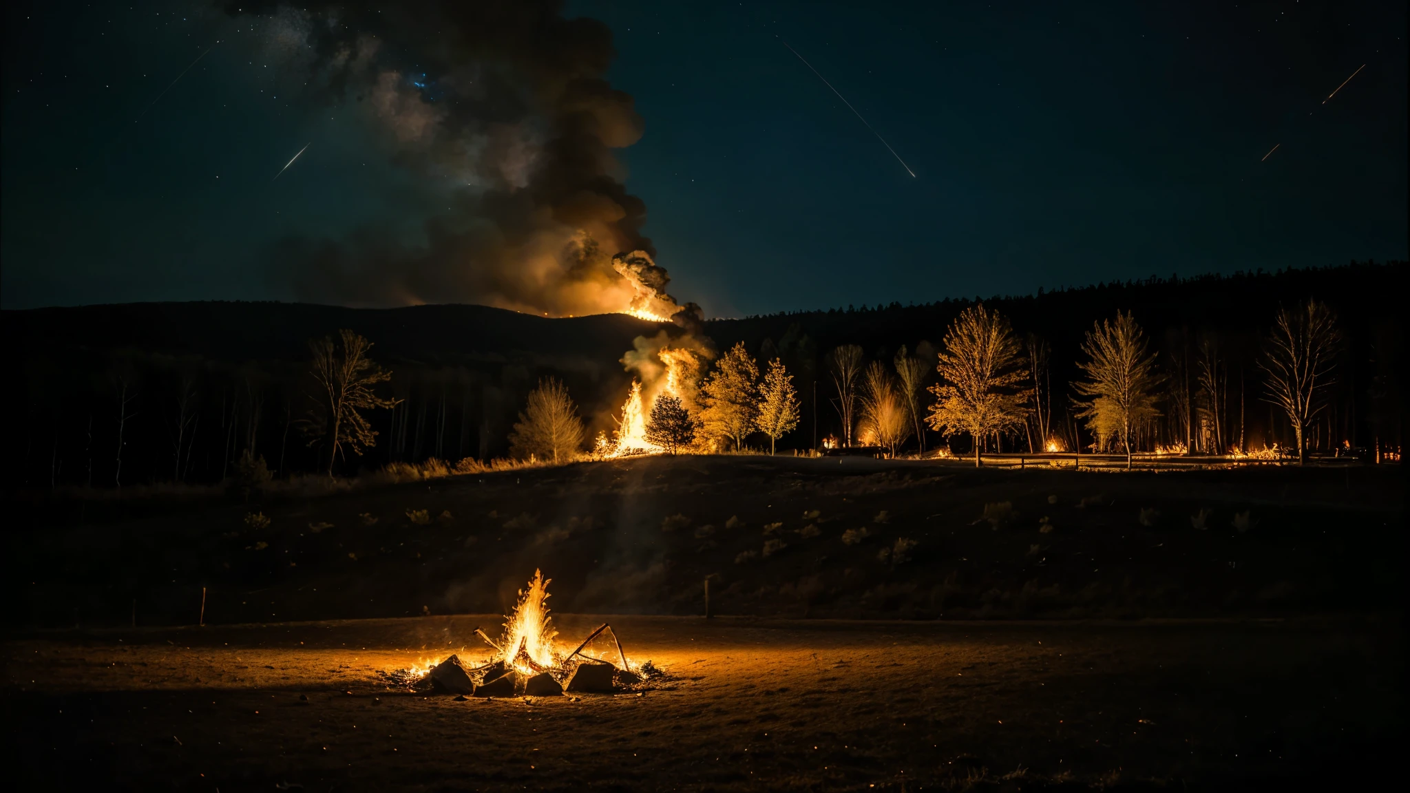 Wildfires are on fire