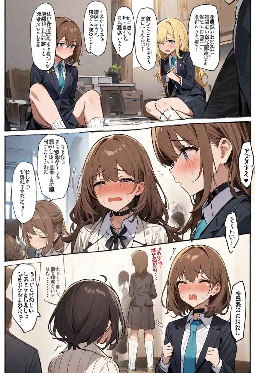 A high school girl wearing a sailor uniform that exposes her breasts and crotch is raped by men、The woman is exposing her crotch、Assaulted woman screams in pain.、A woman having sex with multiple men、Women forced into sexual slavery、Woman surrounded by men、A woman has her crotch licked by a man、Men and women sucking nipples、Women breastfeeding men、comics