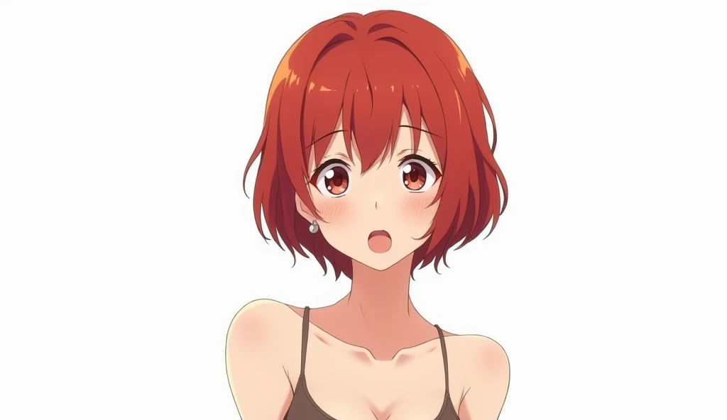 Yuuka yoshii
from tsundero
She is red short hair with big chests