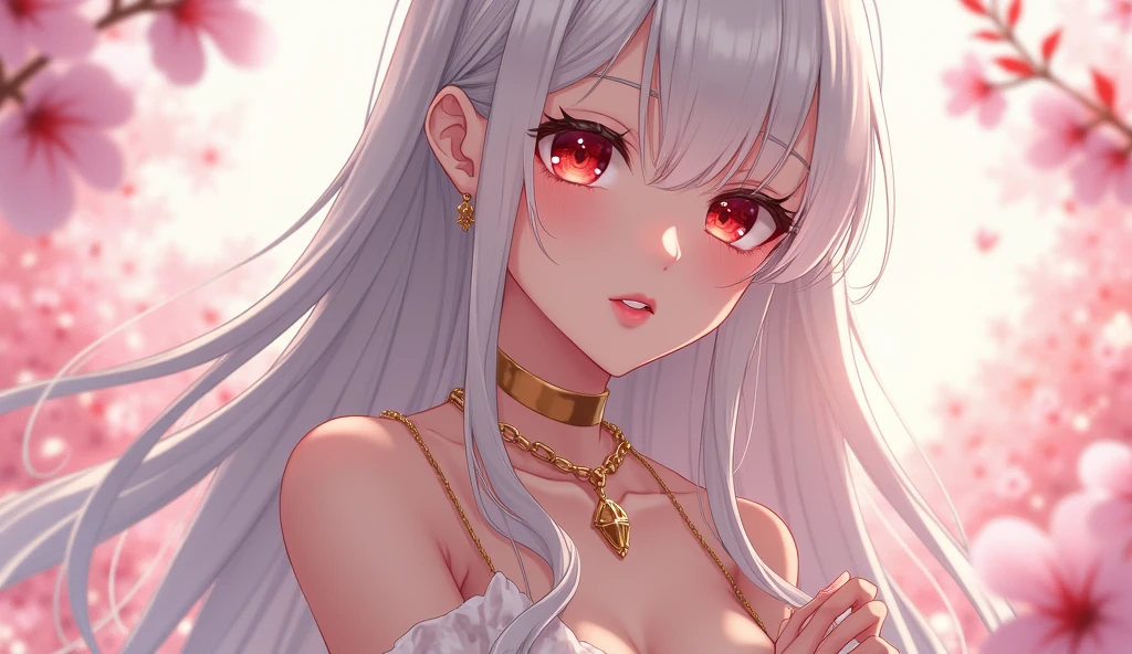 masterpiece, best quality,  close up, 1 girl, (white see-through:1.55) dress, (tiara, jewel armbands, jewel thigh rings:1.5), (sitting:1.2), solo, kneeling, all fours,  
 (flower land:1.3),  natural elements,  (roses,  lot of roses:1.3), stars,
<lora:tatumiserao _ Chisato Tatumi _ å·½åæ²é½ - Style:0.8>