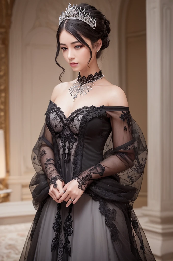 Real Beauty、ＡＩBeauty、Gothic Lolita Prompto、Night view、constellation、Multiple Girls