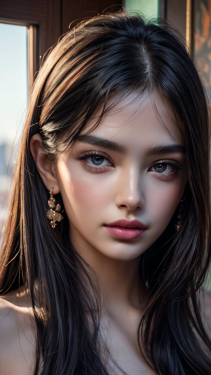 a human version of Minnie Mouse, totally realistic, always repeating the same face, always repeating the same appearance, always repeating the same proportions, always repeating the same outfit, ((alone)), full body, very detailed face, very detailed eyes , very detailed irises, looking at the camera, wearing micro bikini