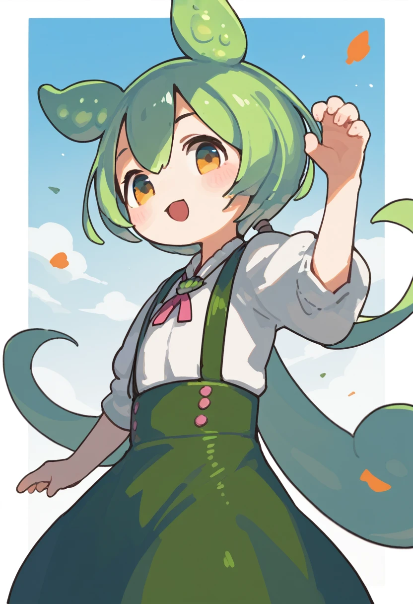 score_9,score_8_up, score_7_up, score_6_up, score_5_up, score_4_up,best quality, masterpiece,anime coloring , uncensored,1girl, zundamon,voicevox ,green hair, blush stickers, animal ears,long hair, low ponytail, hair ears, from side, cinematic angle, looking to the side, dark persona, Edinburgh city, open mouth,