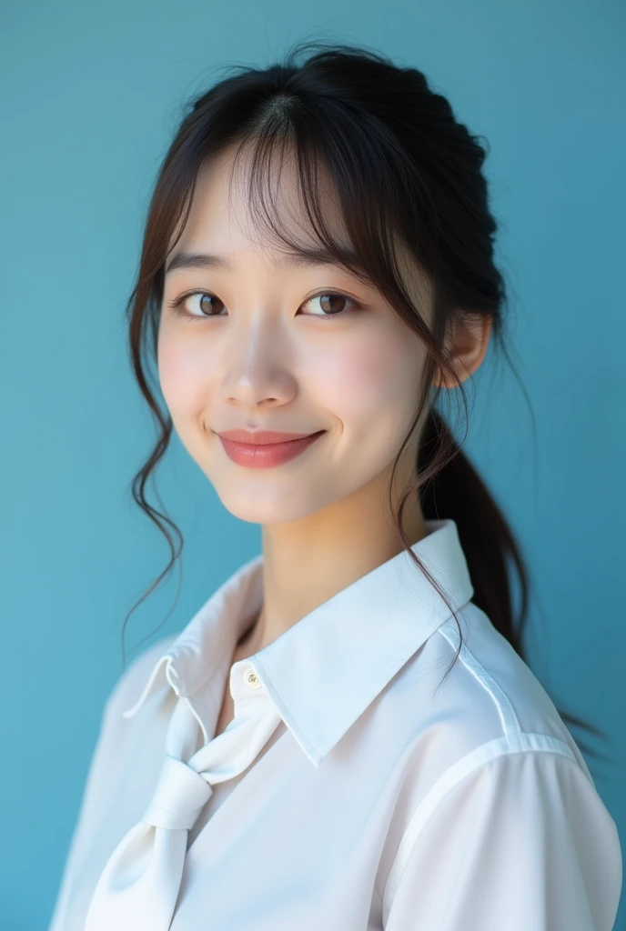 ((highest quality)), ((masterpiece)), (Familiar), Perfect Face,Japanese,girl,cute,((Elementary school girl))、10 years old、smile、facial、Covered in semen、A lot of semen、classroom