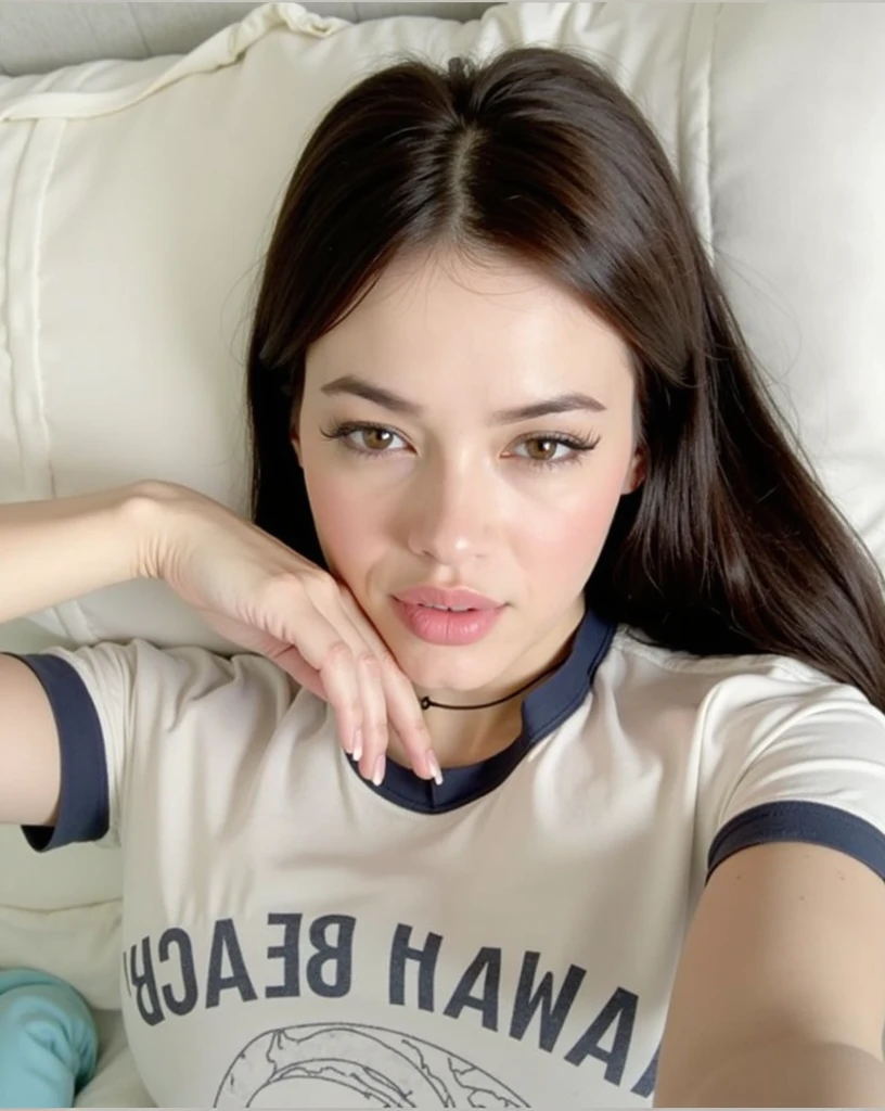 (best quality, masterpiece1.2), intricate detail, sexy woman, selfie from mirror, sticking tongue out, tongue visible