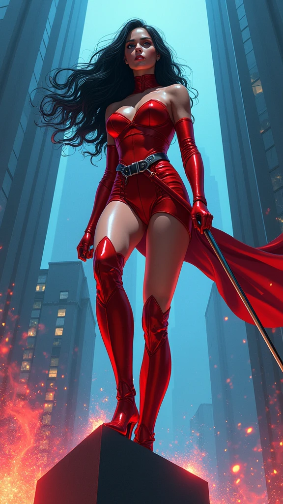 Elektra anime aesthetic