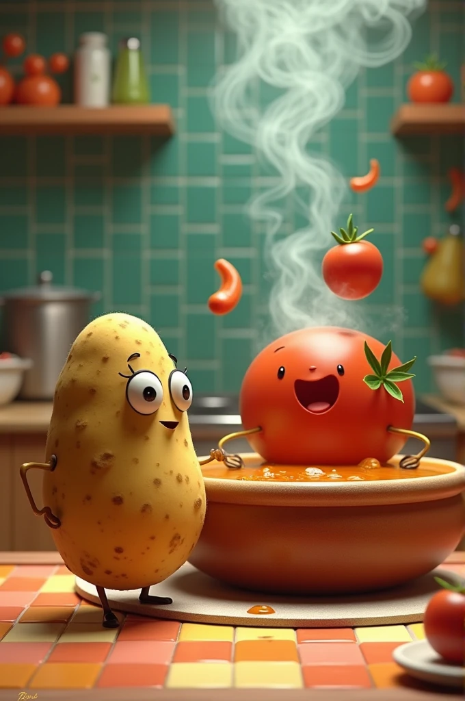 Pickle soup with kidneys