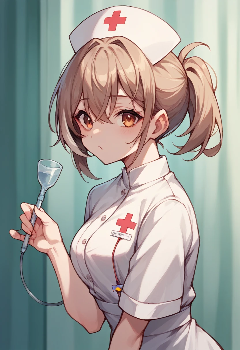 Nanashi mumei , nurse outfit 