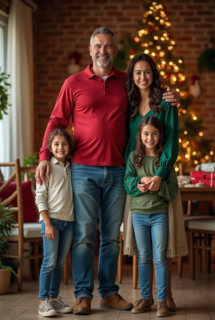  Best hd 4k:) Happy family photo, celebrating on the occasion of Christmas ⛄🎁 