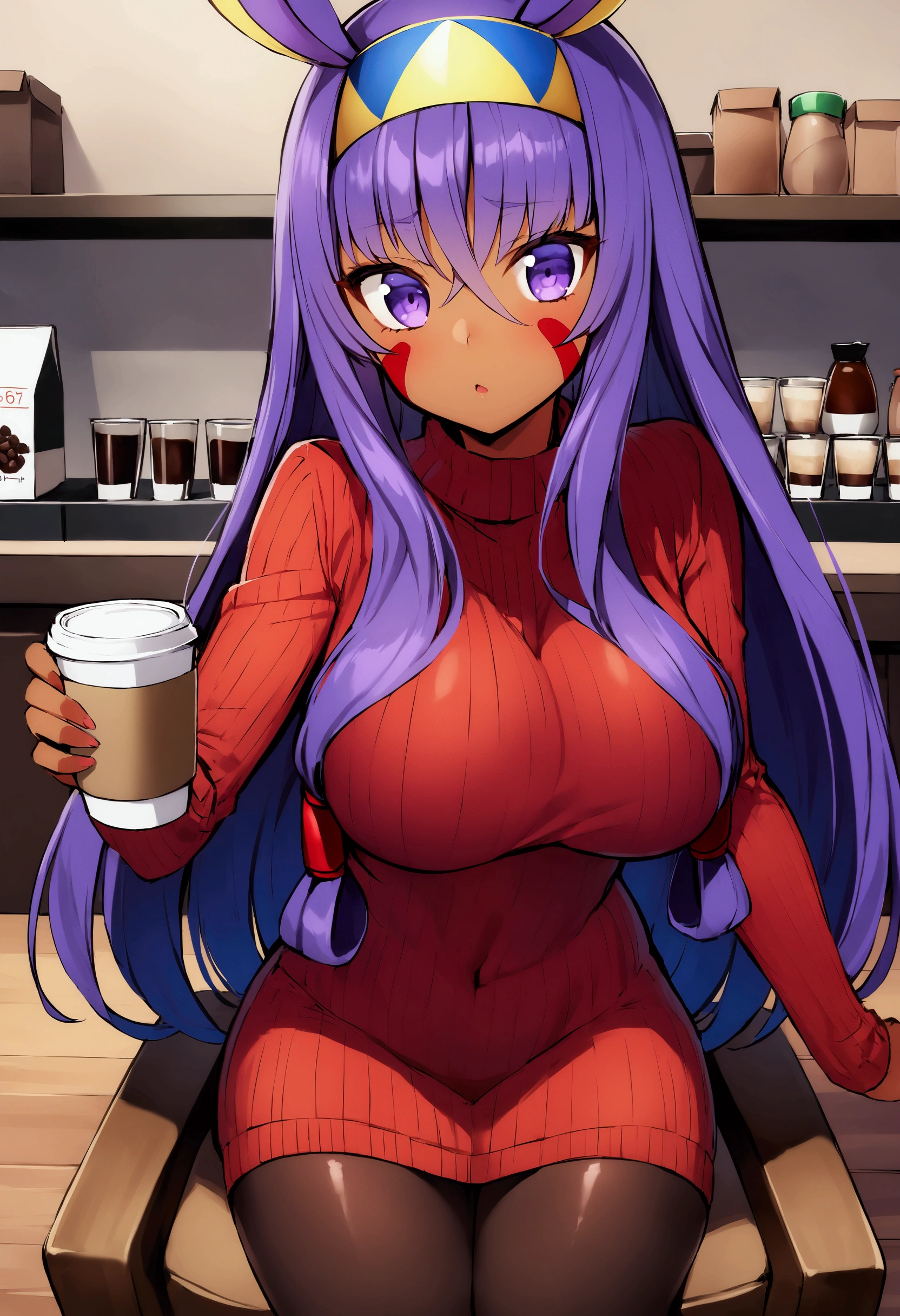 blush, smile,glowing aura, natural light, masterpiece, glossy skin, juicy lips , ,sexy, hot, evil,juicy lips hour glass, , juicy lips,, huge ass,smile, ultra detailed,  green eyes, glasses, , bimbo, purple hair, hair in pony tail, holding phone, low rise joggers