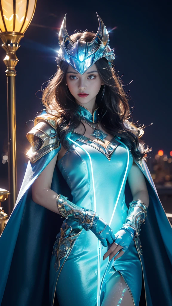 (masterpiece, best quality:1.5), highest quality, High resolution, super detailed, Realists, Upper body photo of a brunette sorceress, detailed and beautiful eyes, beautiful detailed lips, very detailed eyes and face, longeyelashes, shiny satin dress, Holding a wand in your hand and performing a transformation spell, The snake in the other hand turns into a long silver rod, Magic wands present and shiny, Beautiful and colorful makeup, elegant and noble々The jewelry bag, Gardens as background, soft daylight, bright colors, fine brushstrokes, Portrait style, Silk dress fabric, beautiful color palette, glowing skin, First-class rendering, that captures every detail, enchanting atmosphere, subtle shadows and lights, (perfect anatomy:1.2), (The stunning sorceress transforms a snake into a silver staff (a transformation with the magic wand:1.4), (magnificent panorama view:1.2)