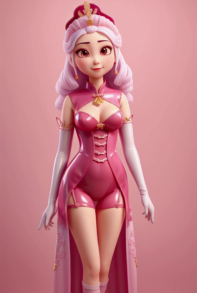 Elfgirl (Android Number 18 dragonballz-Elsa frozen Disney mixing models .) (ultra FUSION of white and pink hair) Highly detailed CG unity 8k wallpaper, style shot, complex, high detail, dramatic, highest quality movie still image, very detailed, masterpiece, best quality, character design, Elsa, Elsa from Frozen,N:18dragonballz fusion (( Dark style)), realistic ultra-detailed rendering style, natural light, sharp character design, (hard focus, 8k), (((natural skin texture))), 8k textures, soft cinematic lighting, adobe lightroom, dark room, hdr, Sophisticated, Elegant, Rich Detail, Sharp Focuilm Look) )), Soothing Tones, Detail Frenzy, Intricate Detail, Super Detail, Low Contrast, Soft Film Lighting, Dull Colors, Exposure Blending, HDR, Fade, 35mm, f/1.4, ISO64, f16, 25 sec.