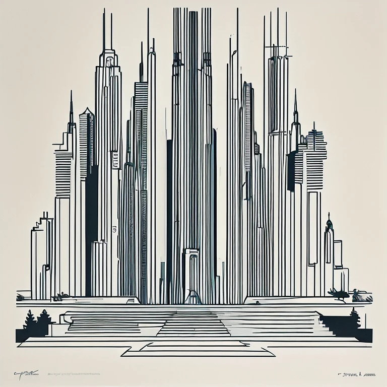 Pencil drawing, Architectural Design Process, Architectural Design And Drawings, In the process of completion, One hand, pencil, One hand holding a pencil, perspective projection, Two-point method, Trace-vanishing point method, Strange Architectural Designs, Weird, 