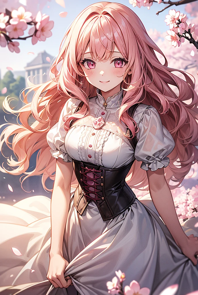 (masterpiece:1.2, Highest quality), (Realistic, photoRealistic:1.4), Beautiful illustrations, (Natural Side Lighting, Cinema Lighting), Looking at the audience, Upper Body, (Front view), 1 Girl, Perfect Face, Symmetrical cute face, Shiny skin, Baby Face, Long eyelashes, (Large Breasts), (Wide Hips),Beautiful Hair, Beautiful Face, Beautiful and beautiful eyes, Beautiful body, Beautiful breasts, Beautiful thighs, Beautiful legs, Beautiful fingers,(Beautiful views),(Cute Smile:1.2, Superior),Knee socks,Layered skirt,(Belted:1.2),