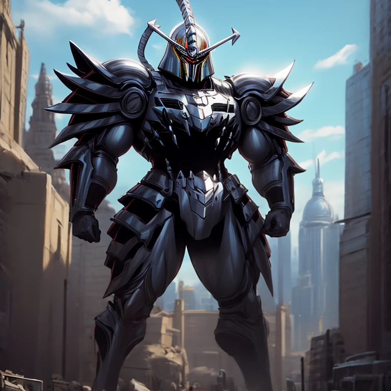 (masterpiece, best quality), 1boy,
intricate details.
full plate armor.
heavy metal armor.
no face.
standing over a tiny continent on earth.

(Additional details 1: wearing a full-face helmet. high-tech bio-mecha armor. real texture material. whole body shines like metal. Wearing cyberpunk mecha. emphasizes the muscles. suit fully made of metal. intricate armor. Robotic suit. suit fully made of metal. cyborg.).

(Additional details 2: Detailed head. Detailed Body. Detailed abs. gigantic muscles. HYPER MUSCLES. Gigachad Muscular. big muscle. pecs. triceps. traps. unusually developed muscular body. body full of huge muscles. showing off muscles. pectorales enormes. Exaggeratedly huge muscles. huge muscles. long legs.).